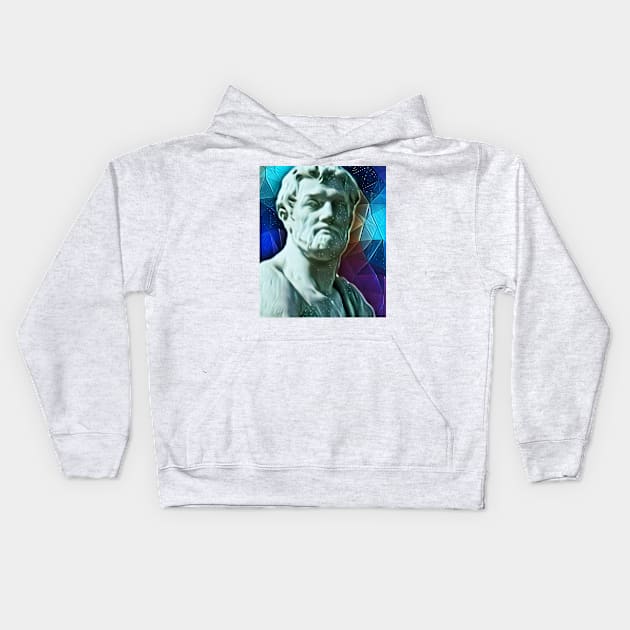 Tacitus Portrait | Tacitus Artwork 6 Kids Hoodie by JustLit